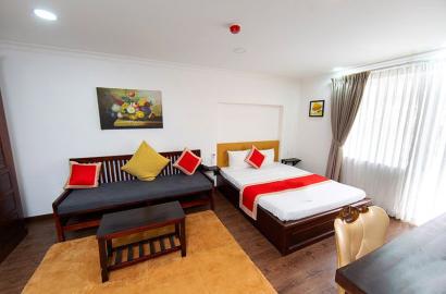 Nice serviced apartment rental in Phu Nhuan district close to the airport