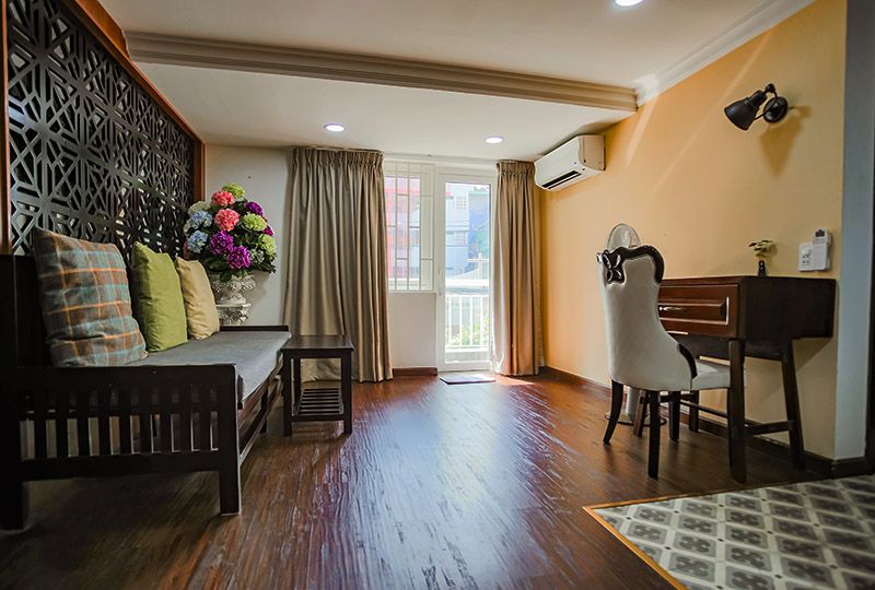 The 1 bedroom serviced apartment renting in Phu Nhuan District - Saigon