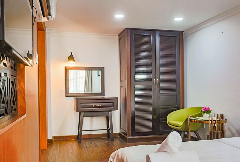 The 1 bedroom serviced apartment renting in Phu Nhuan District - Saigon