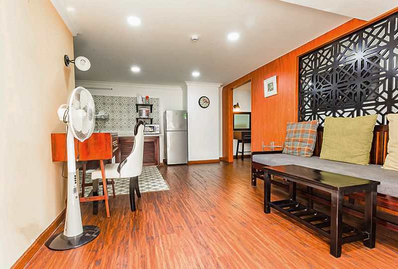 The 1 bedroom serviced apartment renting in Phu Nhuan District - Saigon