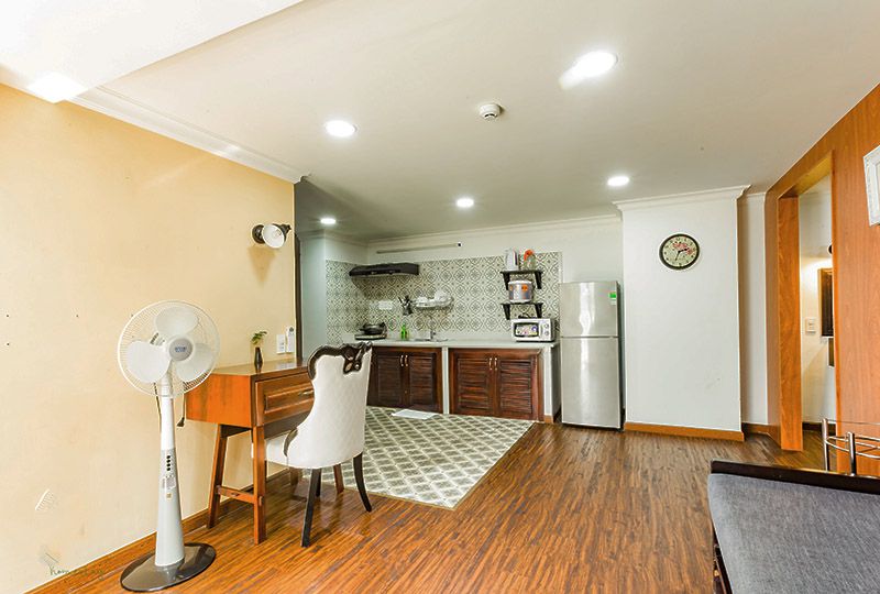 The 1 bedroom serviced apartment renting in Phu Nhuan District - Saigon