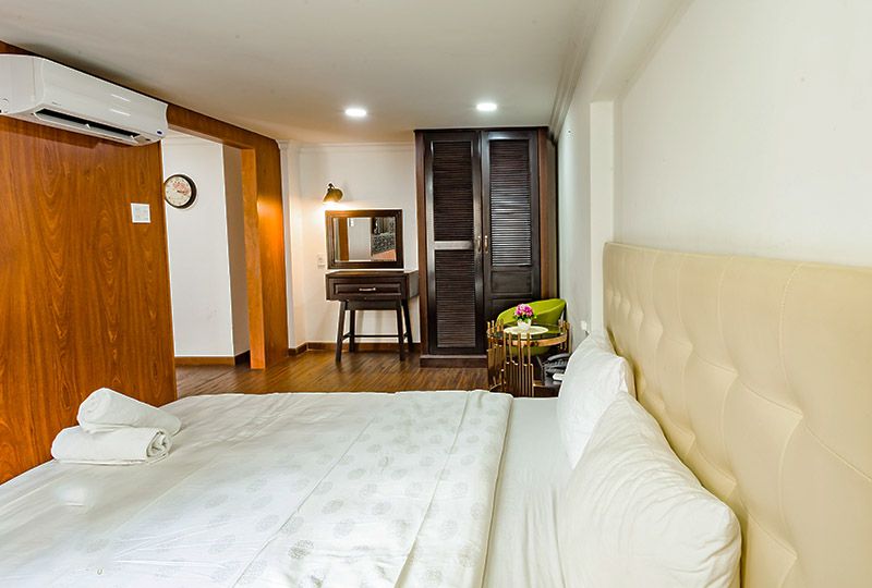 The 1 bedroom serviced apartment renting in Phu Nhuan District - Saigon