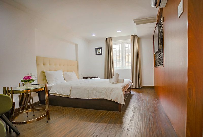 The 1 bedroom serviced apartment renting in Phu Nhuan District - Saigon