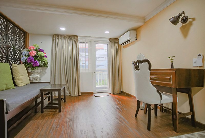 The 1 bedroom serviced apartment renting in Phu Nhuan District - Saigon