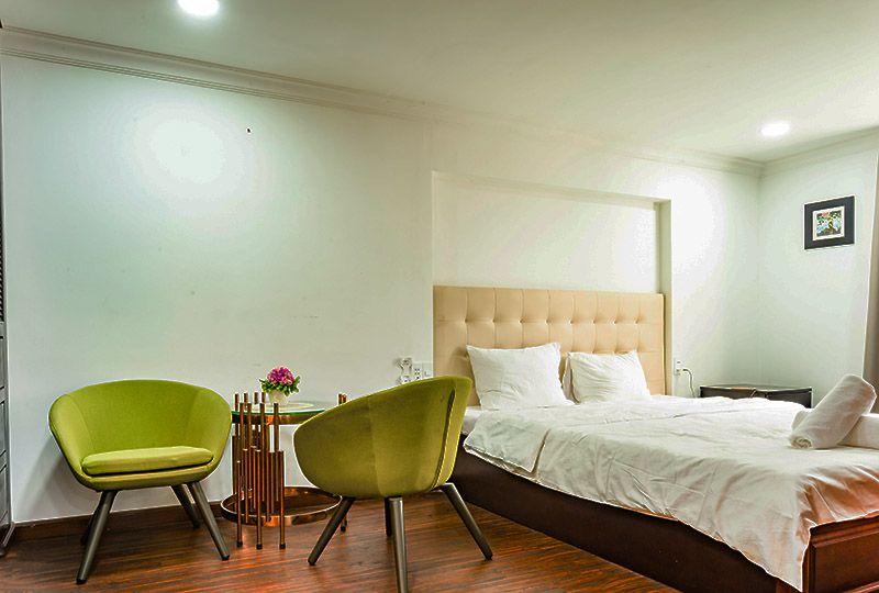 The 1 bedroom serviced apartment renting in Phu Nhuan District - Saigon