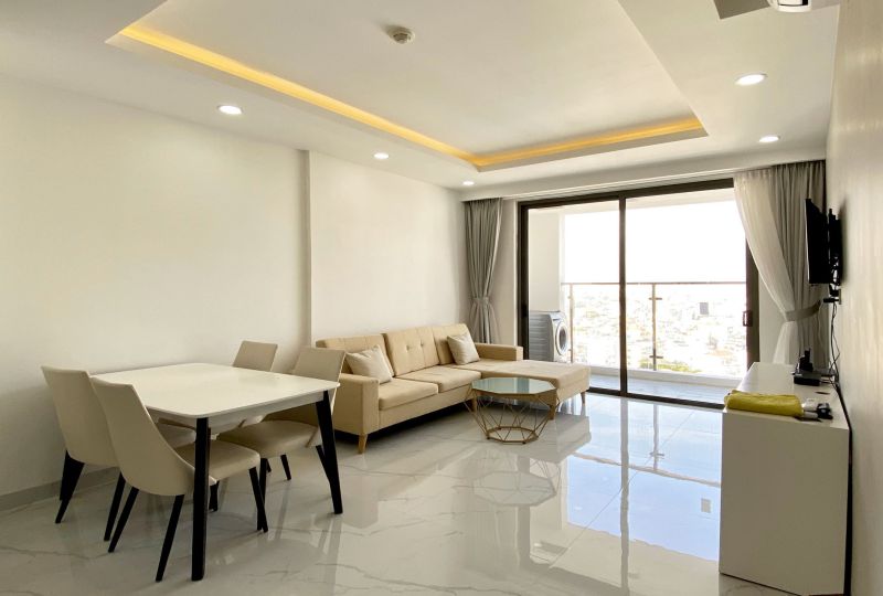 Nice apartment for rent on The Kingston Residence Phu Nhuan Dist