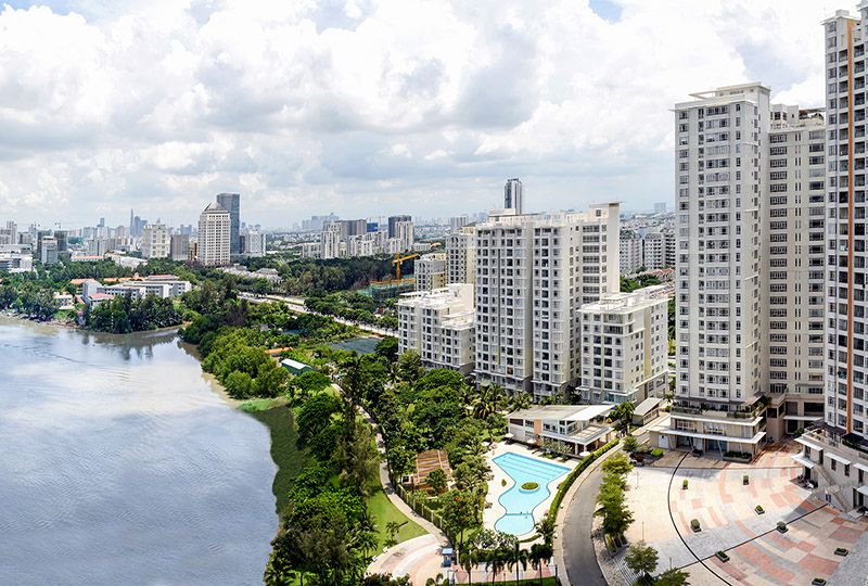 Nice apartment for rent in Riverside Residence District 7