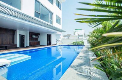 Serviced apartment for rent in District 3 near the Canal