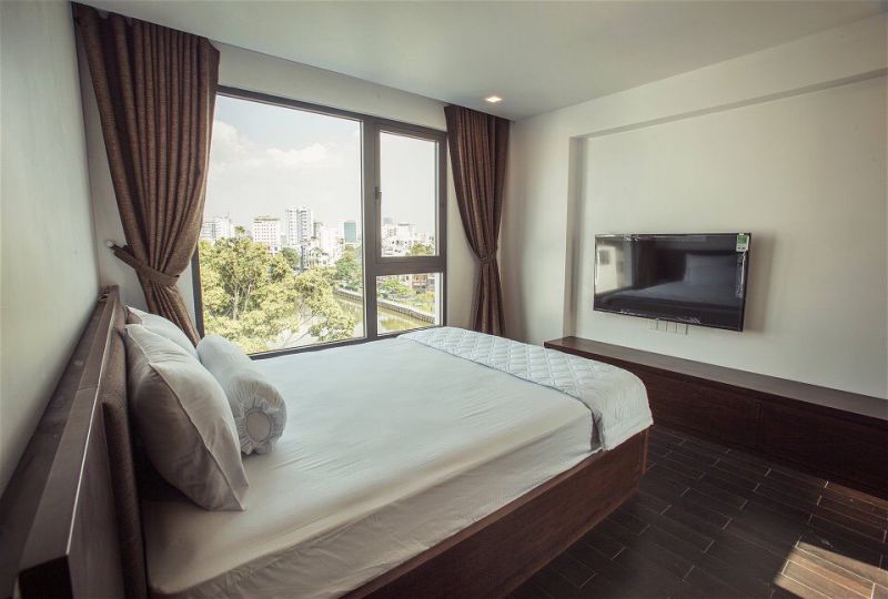 Serviced apartment for rent in District 3 near the Canal