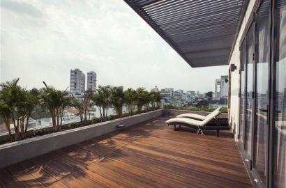 Saigon canal view serviced apartment for rent in District 3