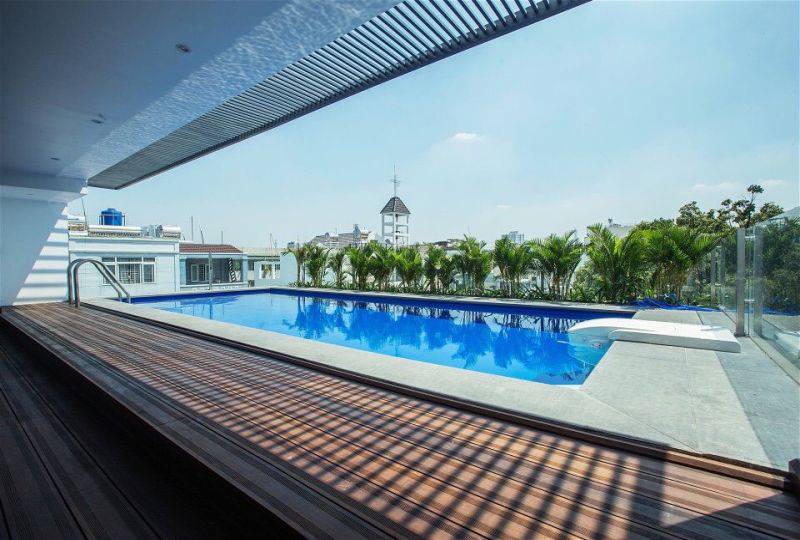 Saigon canal view serviced apartment for rent in District 3