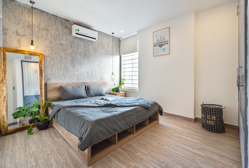 Serviced apartment for rent in District 1 - Fresh style with terrace