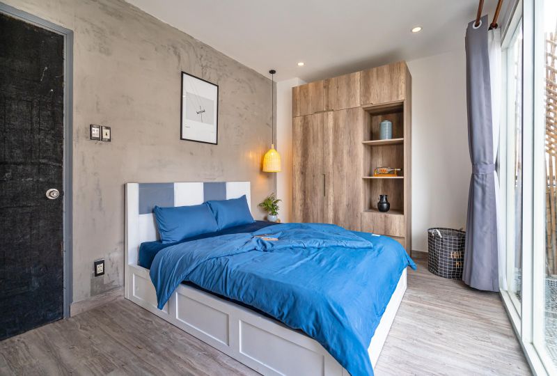 Serviced apartment for rent in District 1 - Fresh style with terrace