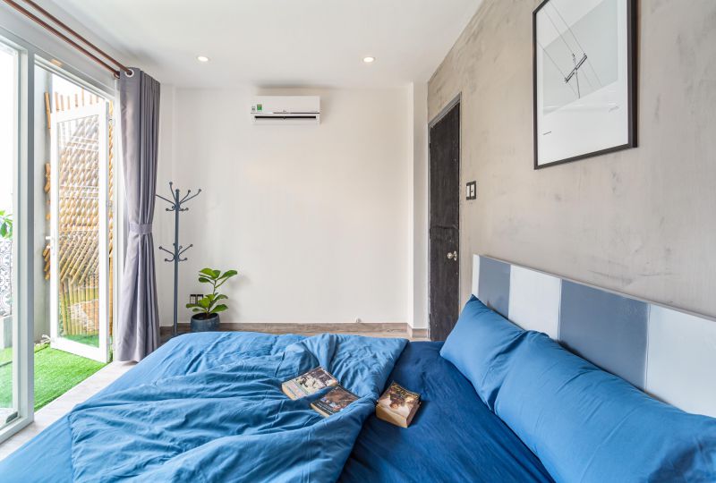 Serviced apartment for rent in District 1 - Fresh style with terrace
