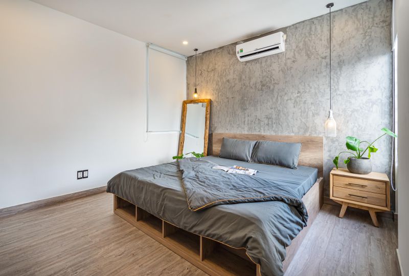 Serviced apartment for rent in District 1 - Fresh style with terrace