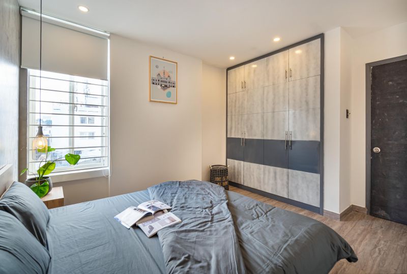 Serviced apartment for rent in District 1 - Fresh style with terrace