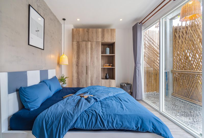 Serviced apartment for rent in District 1 - Fresh style with terrace