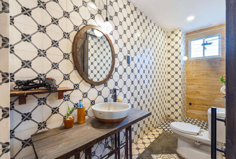 Serviced apartment for rent in District 1 - Fresh style with terrace