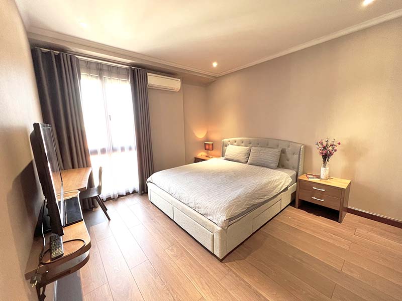 Serviced apartment for rent in Thao Dien area District 2 with swimming pool