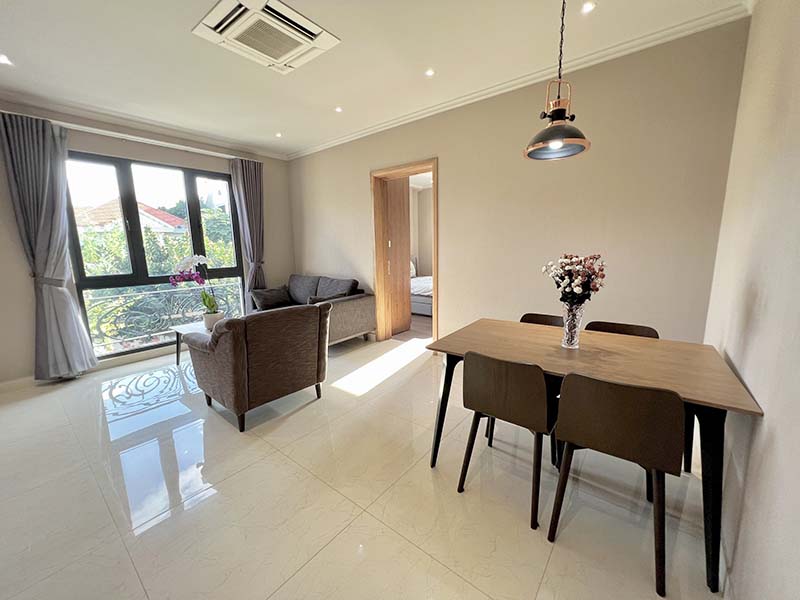 Serviced apartment for rent in Thao Dien area District 2 with swimming pool