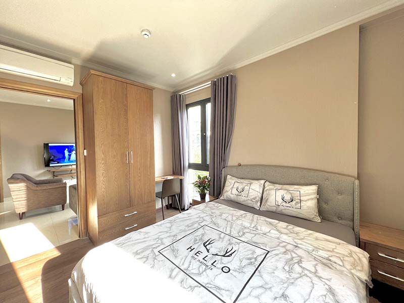 Serviced apartment for rent in Thao Dien area District 2 with swimming pool