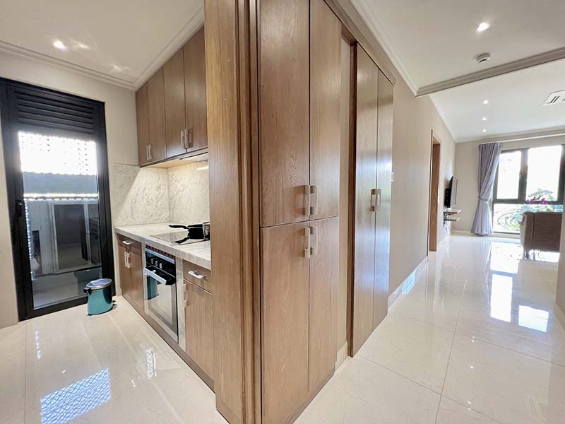 Serviced apartment for rent in Thao Dien area District 2 with swimming pool