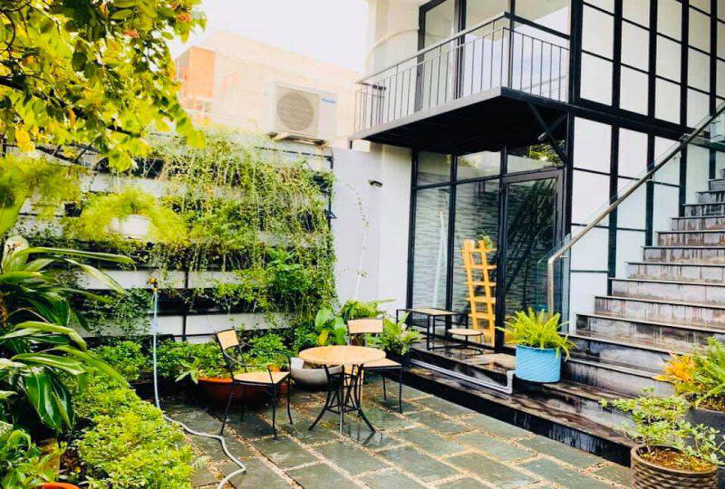 Serviced apartment for rent on Thao Dien, Dist 2 - Terrace garden studio