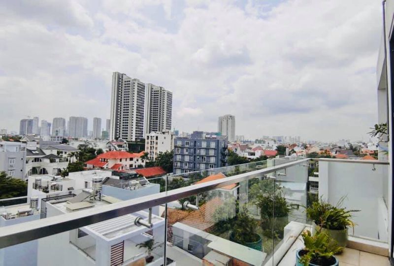 Serviced apartment for rent on Thao Dien, Dist 2 - Terrace garden studio