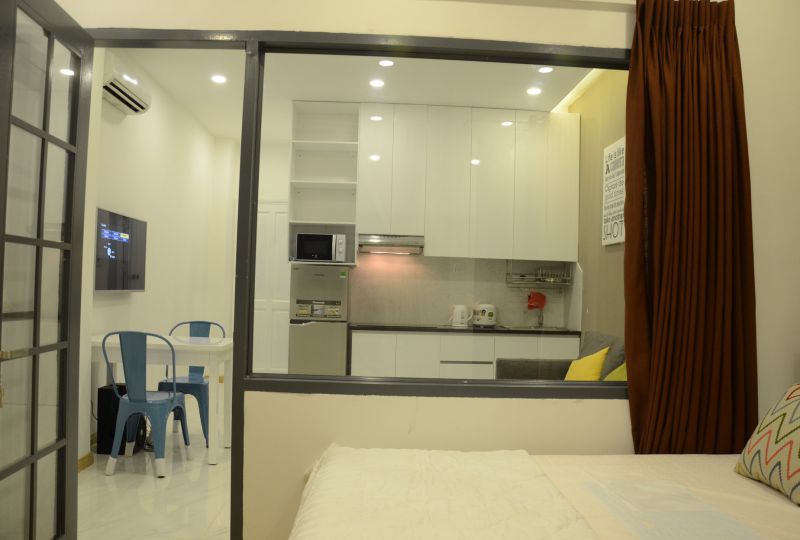 Serviced apartment for rent in District 8 next to District 5 and District 1
