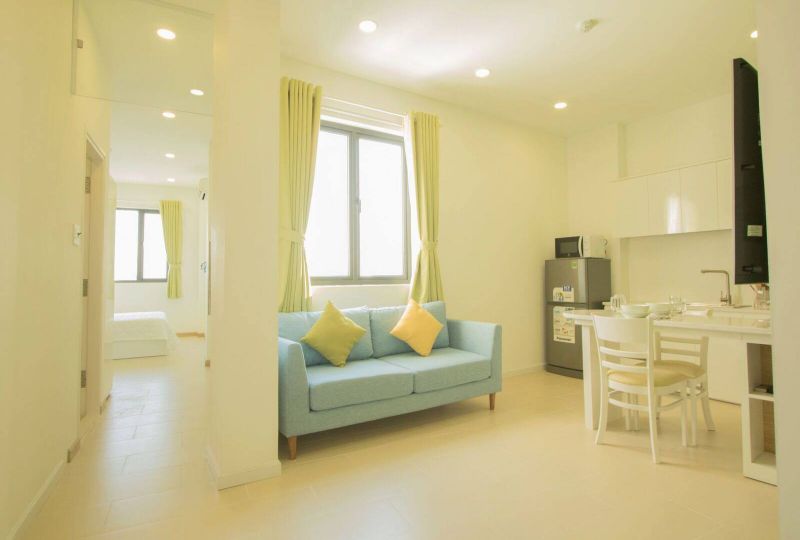 Elegant serviced apartment for lease in District 8 Saigon City
