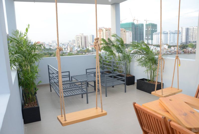 Elegant serviced apartment for lease in District 8 Saigon City