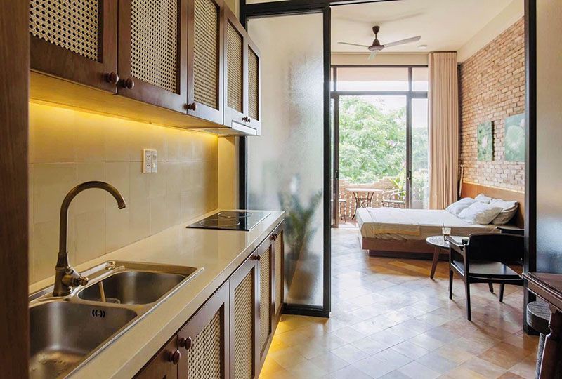 Vintage serviced apartment for lease on Nam Ky Khoi Nghia St, District 3