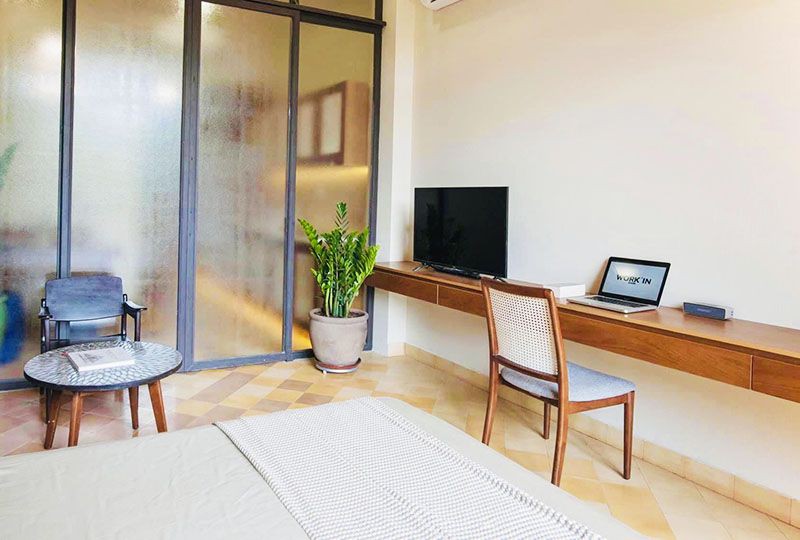 Vintage serviced apartment for lease on Nam Ky Khoi Nghia St, District 3