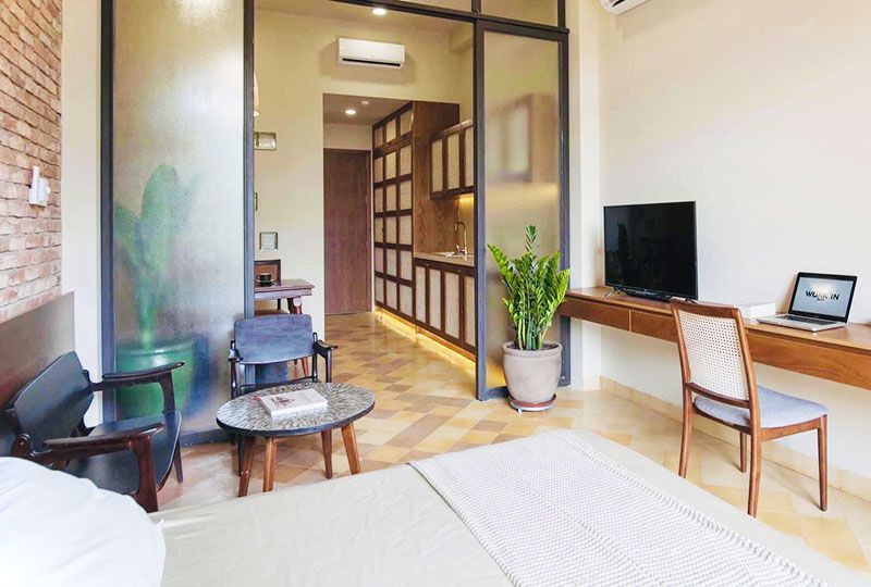 Vintage serviced apartment for lease on Nam Ky Khoi Nghia St, District 3