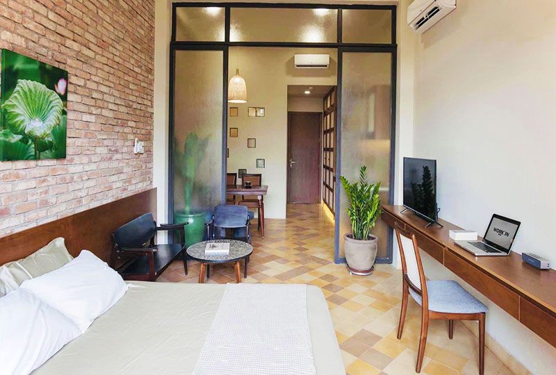 Vintage serviced apartment for lease on Nam Ky Khoi Nghia St, District 3