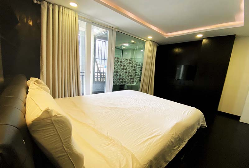 Two bedrooms Sgrenting serviced apartment for rent in Phu Nhuan District