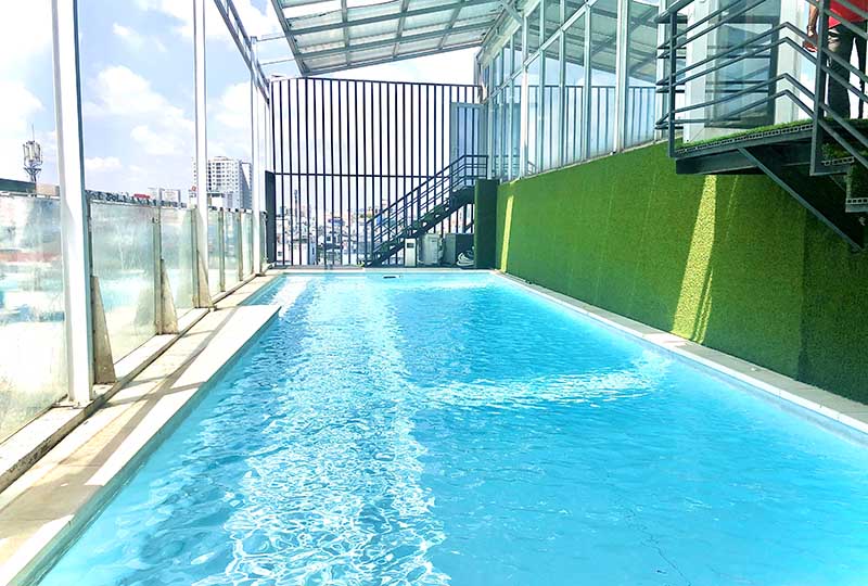 Two bedrooms Sgrenting serviced apartment for rent in Phu Nhuan District