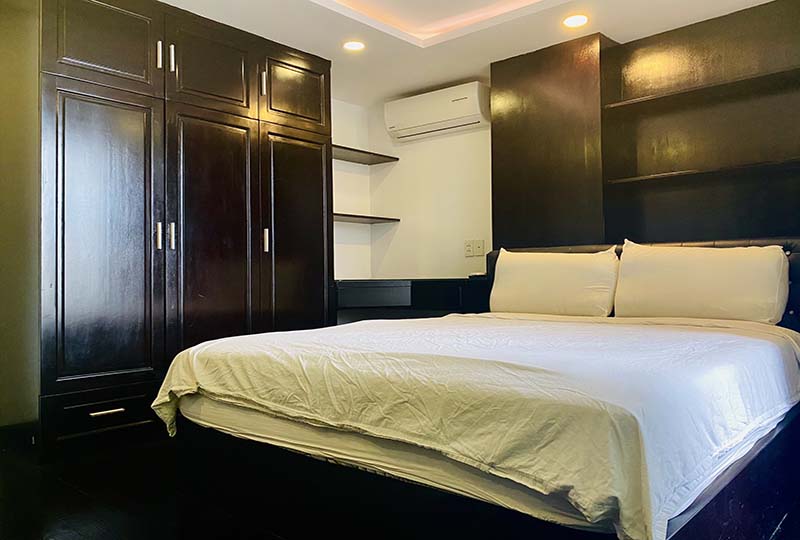 Two bedrooms Sgrenting serviced apartment for rent in Phu Nhuan District