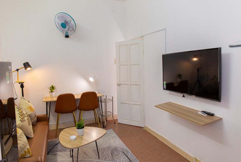 Serviced apartment for rent in District 3, Tran Quang Dieu Street