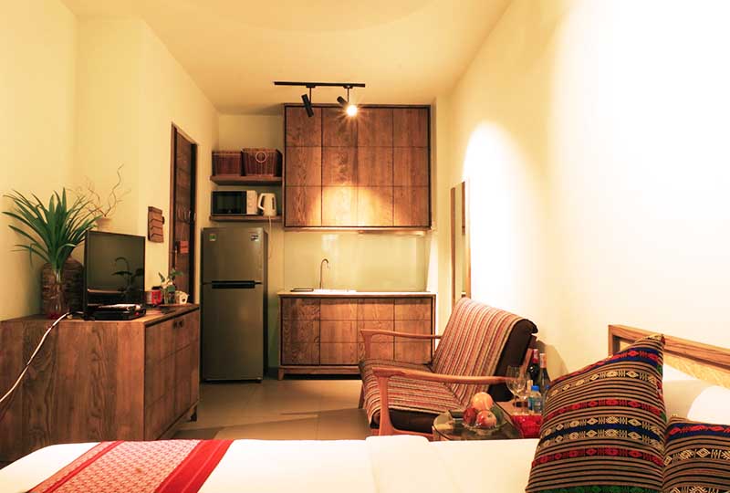 Modern concept serviced apartment for rent in Phu My Hung, District 7
