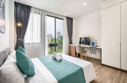 Serviced apartment for rent in District 1 next to Ben Thanh market