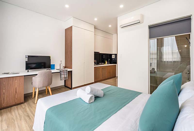 Serviced apartment for rent in District 1 next to Ben Thanh market