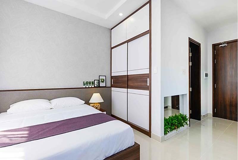 Serviced apartment for rent on Ung Van Khiem Street Binh Thanh Dist