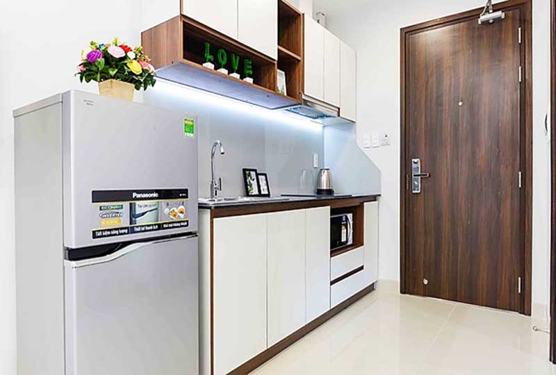 Serviced apartment for rent on Ung Van Khiem Street Binh Thanh Dist