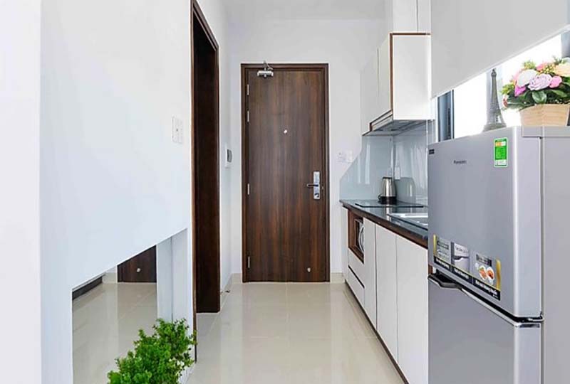 Serviced apartment for rent on Ung Van Khiem Street Binh Thanh Dist