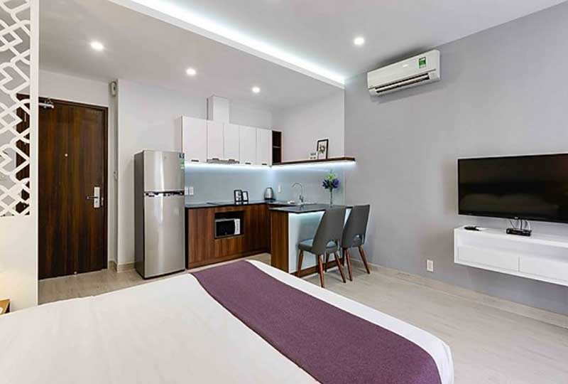 Brand new serviced apartment for lease in Binh Thanh Dist Saigon City