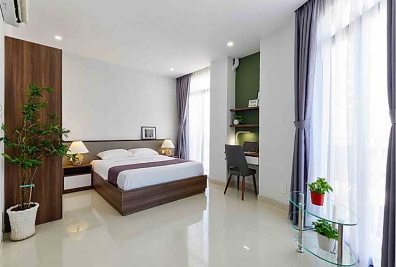 Brand new serviced apartment for lease in Binh Thanh Dist Saigon City