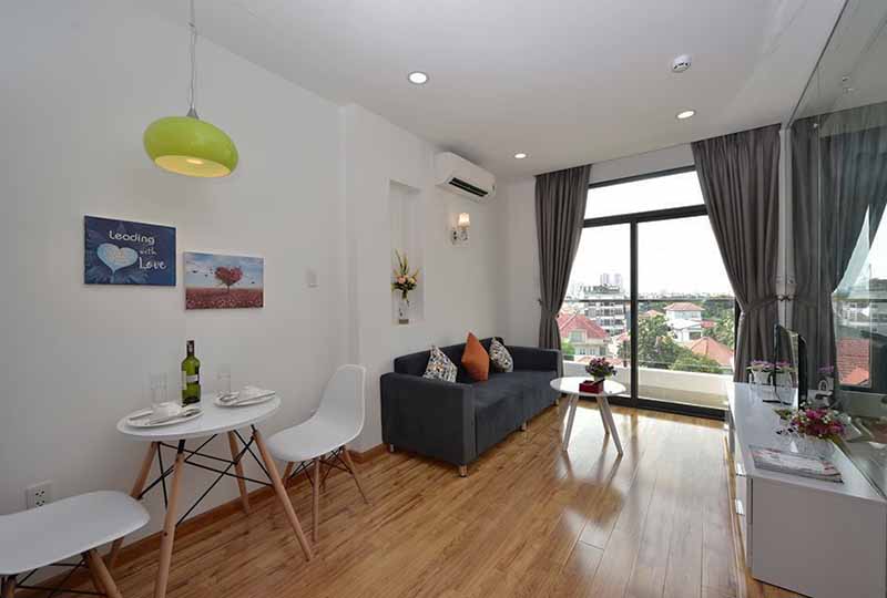 Serviced apartment for rent on Xuan Thuy St Thao Dien District 2