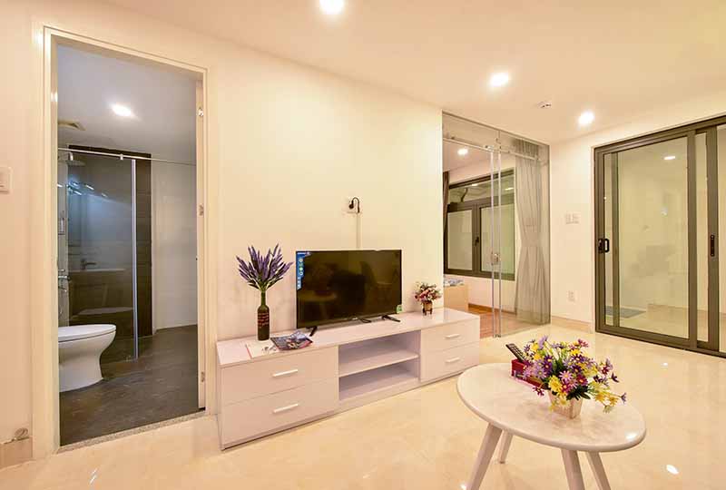 Serviced apartment for rent on Xuan Thuy St Thao Dien District 2