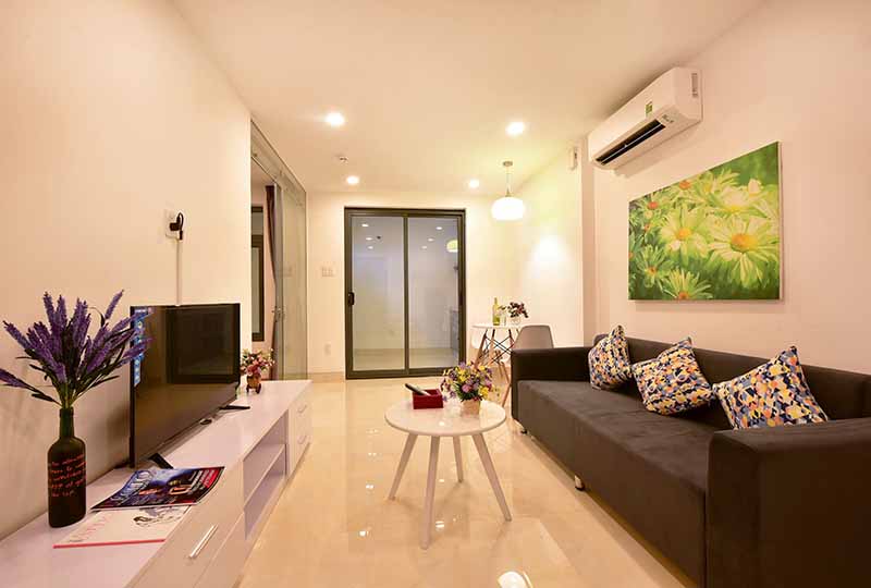 Serviced apartment for rent on Xuan Thuy St Thao Dien District 2